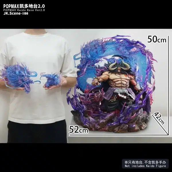 One Piece JacksDo Studio PoP Max Kaido Base V2 Resin Statue 0