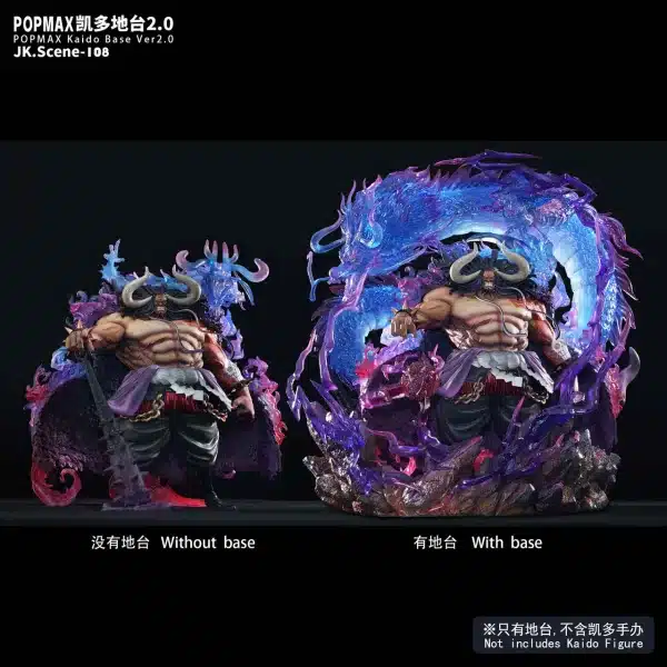 One Piece JacksDo Studio PoP Max Kaido Base V2 Resin Statue 2