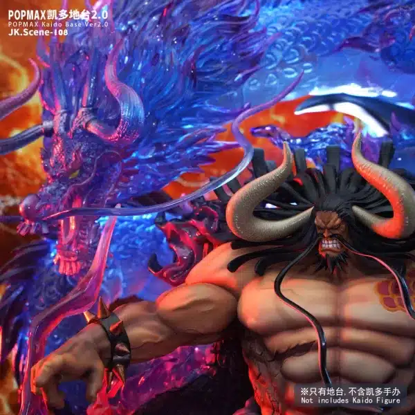 One Piece JacksDo Studio PoP Max Kaido Base V2 Resin Statue 3