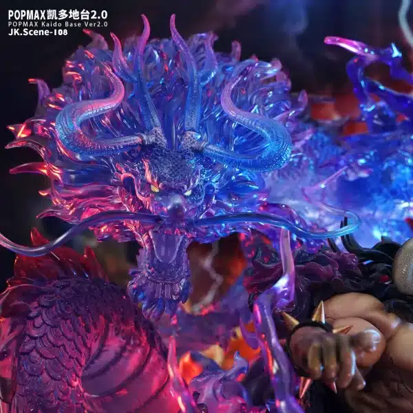 One Piece JacksDo Studio PoP Max Kaido Base V2 Resin Statue 4