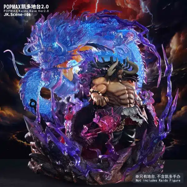 One Piece JacksDo Studio PoP Max Kaido Base V2 Resin Statue 5
