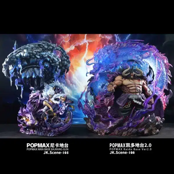 One Piece JacksDo Studio PoP Max Kaido Base V2 Resin Statue 8