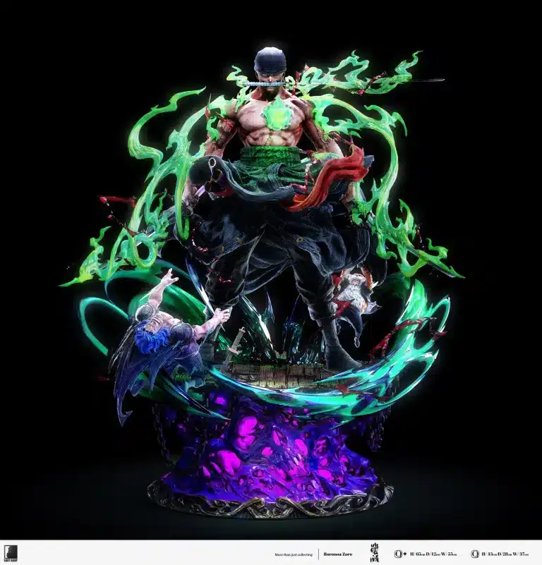 One Piece Last Sleep Studio Awakening Roronoa Zoro Resin Statue