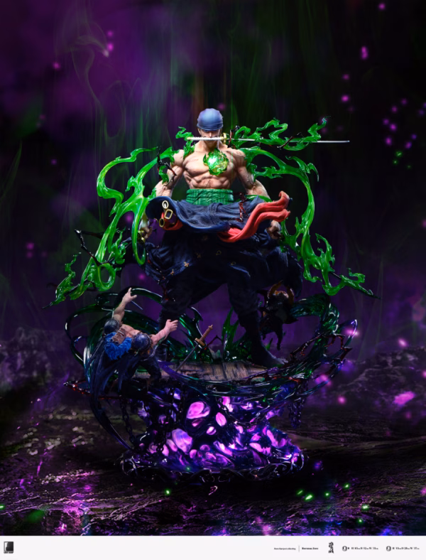 One Piece Last Sleep Studio Awakening Roronoa Zoro Resin Statue 2 1