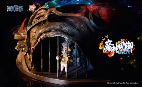 One Piece Light Year Studio Ifrit Jambe Sanji Licensed Resin Statue 4