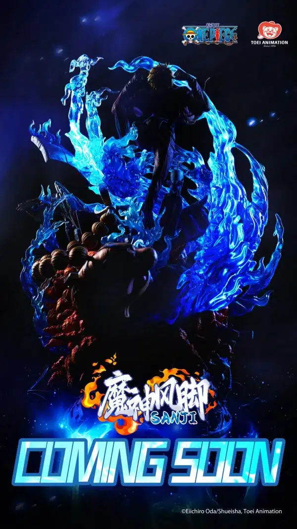 One Piece Light Year Studio Ifrit Jambe Sanji Licensed Resin Statue 5