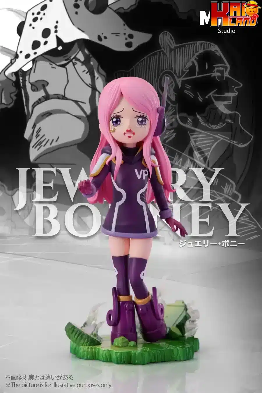 One Piece Mimo Studio Jewelry Bonney Resin Statue