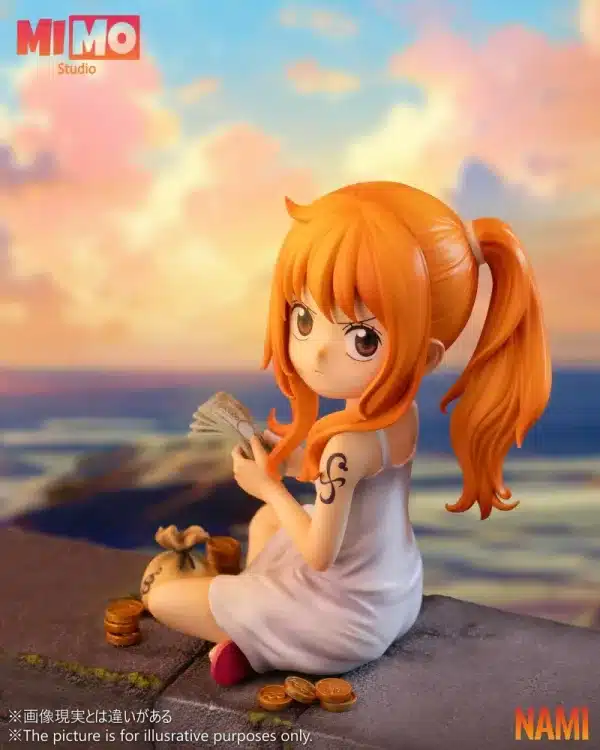 One Piece Mimo Studio Kid Nami Resin Statue 1