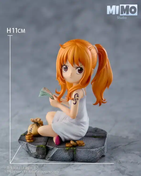 One Piece Mimo Studio Kid Nami Resin Statue 2
