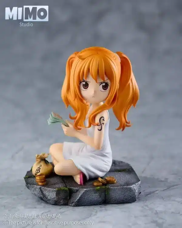 One Piece Mimo Studio Kid Nami Resin Statue