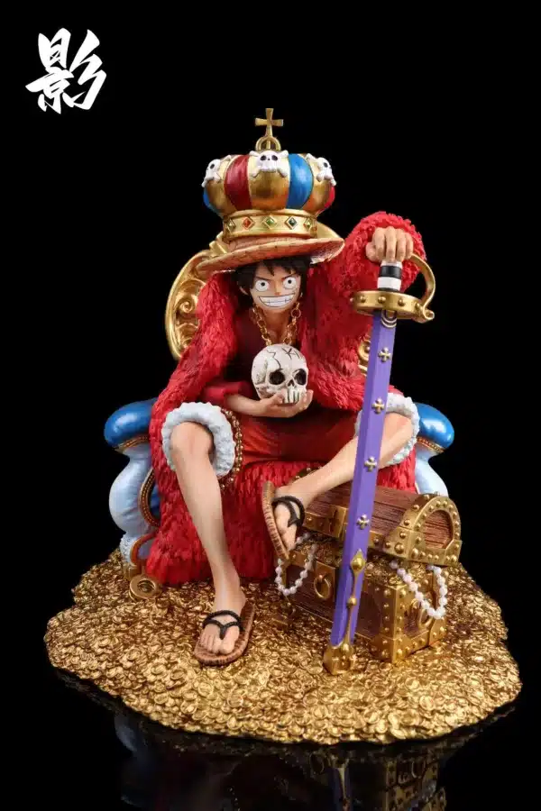 One Piece YING Studio Throne Luffy Resin Statue 1