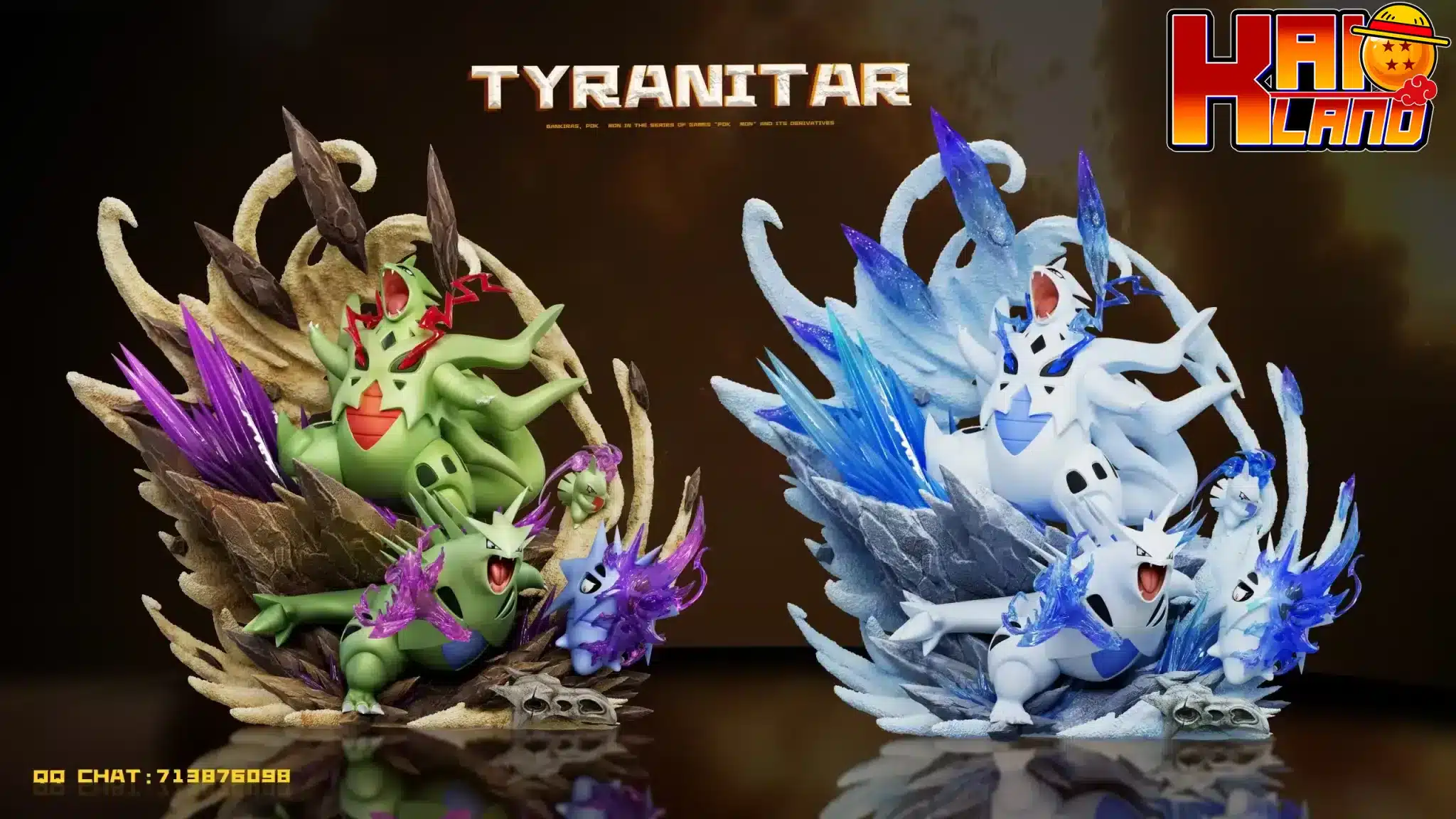 Pokemon Black Rose Studio Tyranitar Resin Statue