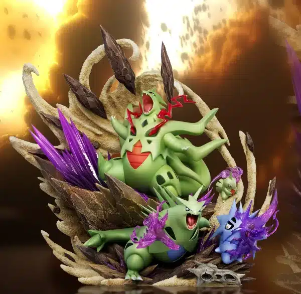 Pokemon Black Rose Studio Tyranitar Resin Statue 1