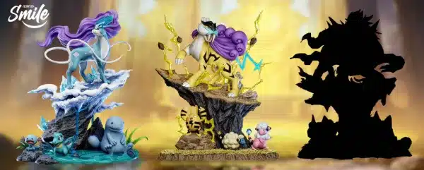 Pokemon Smile Studio Raikou Resin Statue 4