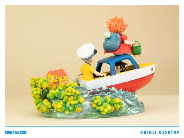 Ponyo on the Cliff Chikara Studio Ponyo Resin Statue 3