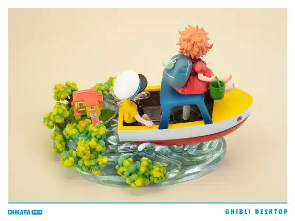Ponyo on the Cliff Chikara Studio Ponyo Resin Statue 5