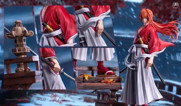 Rurouni Kenshin PG Studio Rurouni Kenshin Himura Resin Statue 3