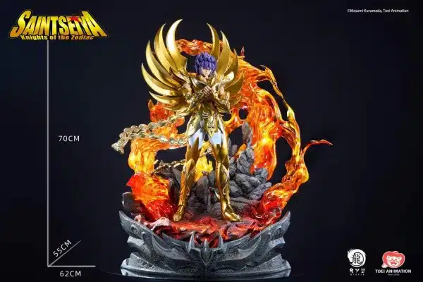 Saint Seiya Ryu Studio Phoenix Ikki Licensed Resin Statue 2