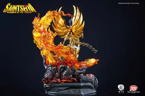 Saint Seiya Ryu Studio Phoenix Ikki Licensed Resin Statue 3