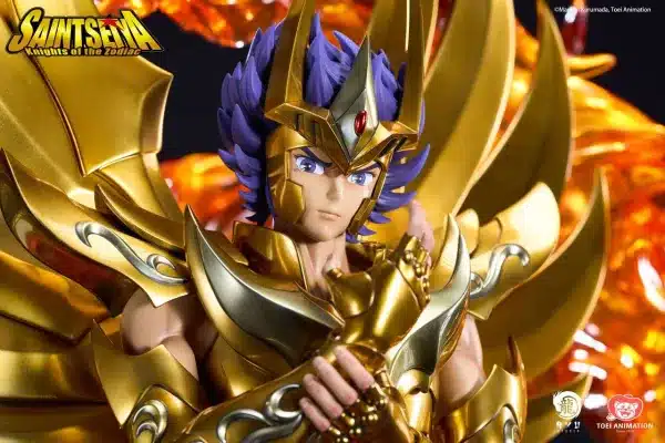 Saint Seiya Ryu Studio Phoenix Ikki Licensed Resin Statue 7