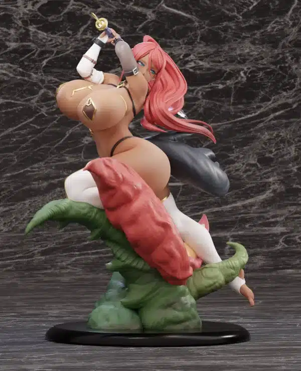 Silver Rank Adventurer SODA Studio Fire Dragon Rinea Resin Statue 1