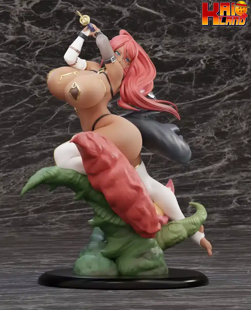 Silver Rank Adventurer SODA Studio Fire Dragon Rinea Resin Statue