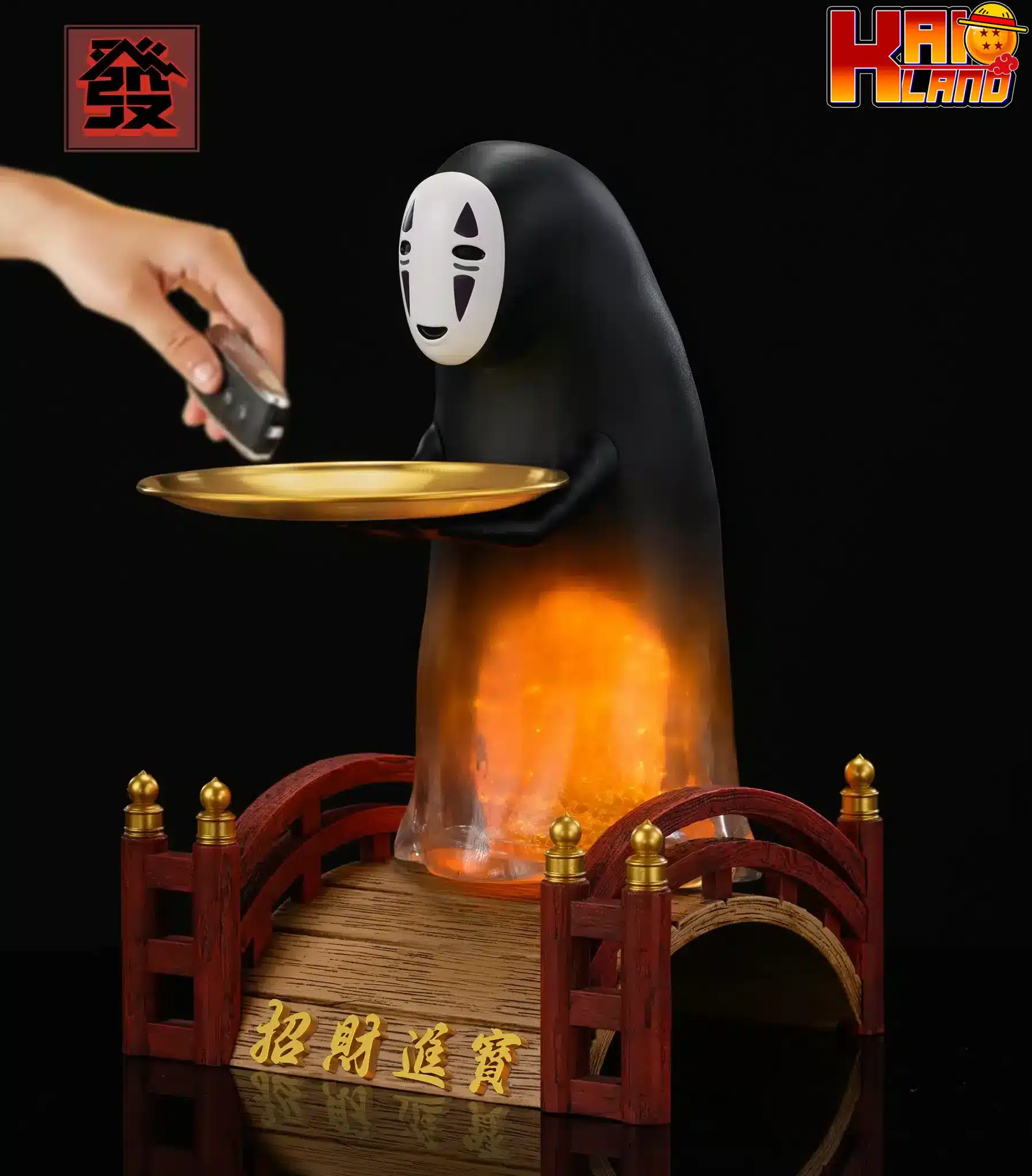 Spirited Away Fa Studio Gold Coin No Face Man Resin Statue