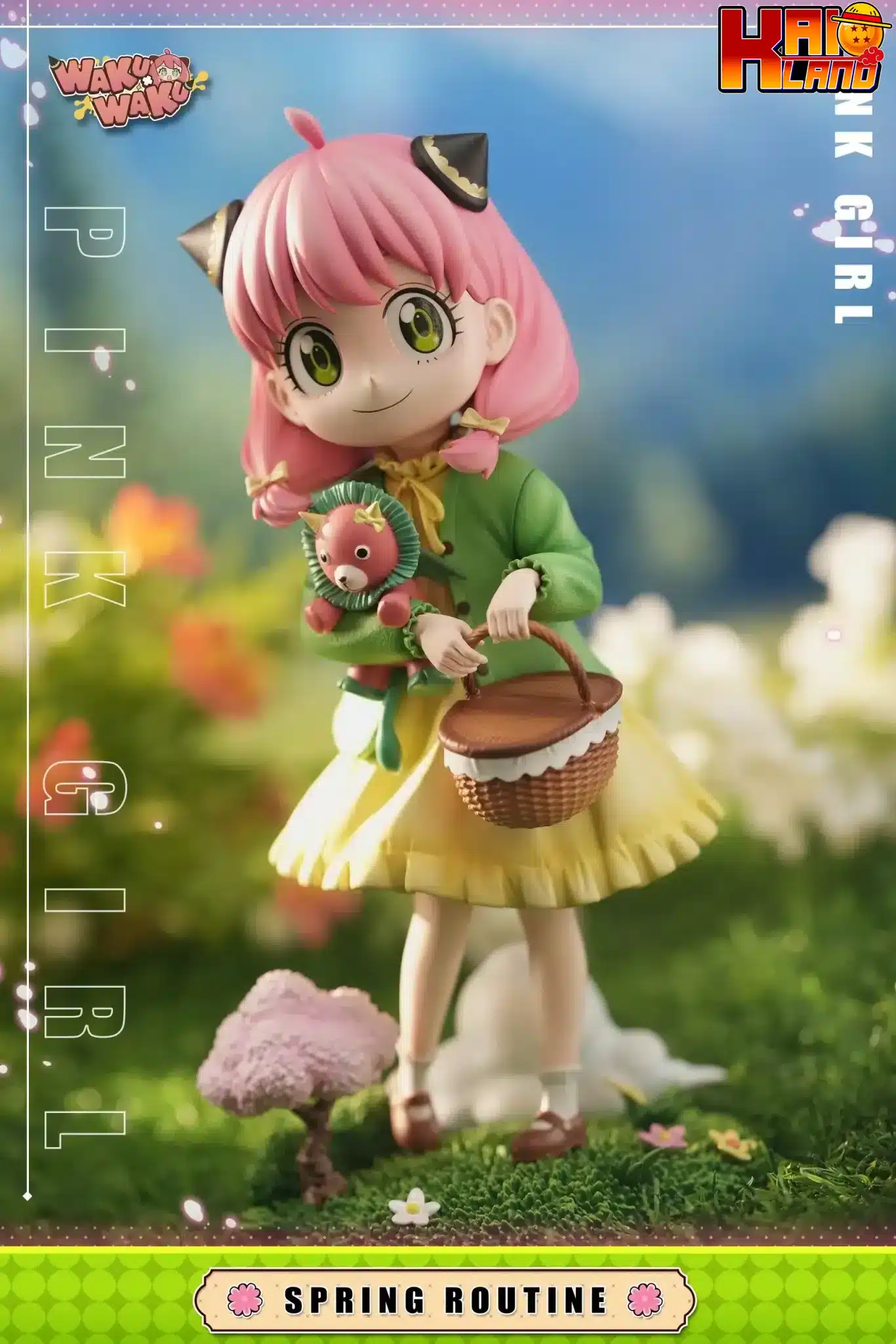 Spy of Family WakuWaku Studio Four Seasons Spring Daughter Anya Forger Resin Statue