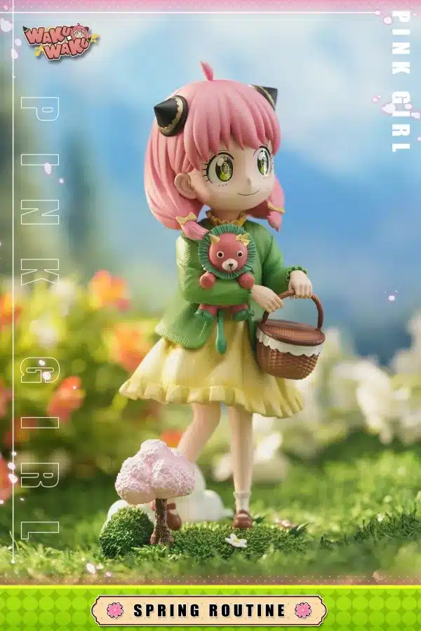 Spy of Family WakuWaku Studio Four Seasons Spring Daughter Anya Forger Resin Statue 2