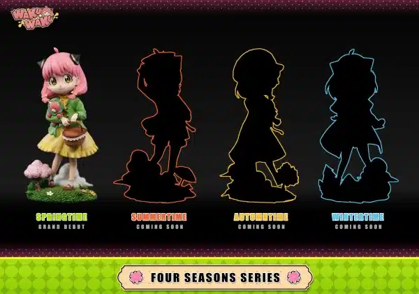 Spy of Family WakuWaku Studio Four Seasons Spring Daughter Anya Forger Resin Statue 4