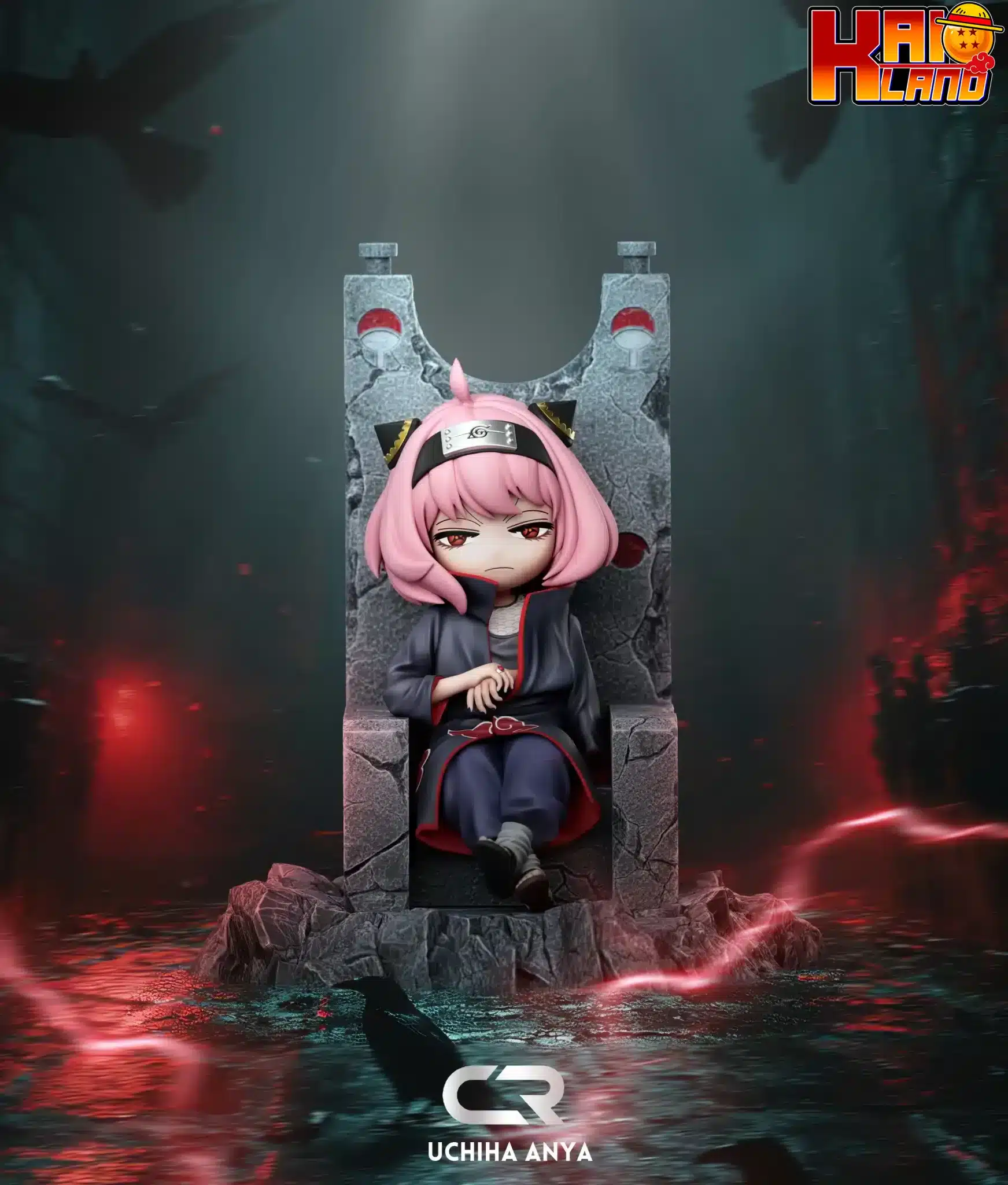 Spy x Family CR Studio Anya Cos Uchiha Itachi V2 Resin Statue