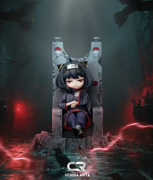 Spy x Family CR Studio Anya Cos Uchiha Itachi Resin Statue 2