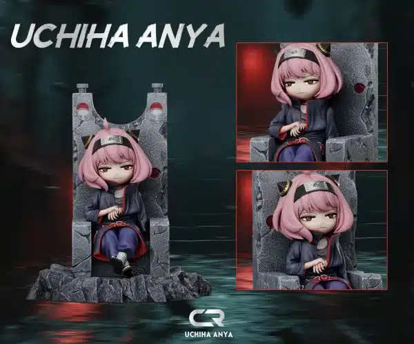 Spy x Family CR Studio Anya Cos Uchiha Itachi Resin Statue 3