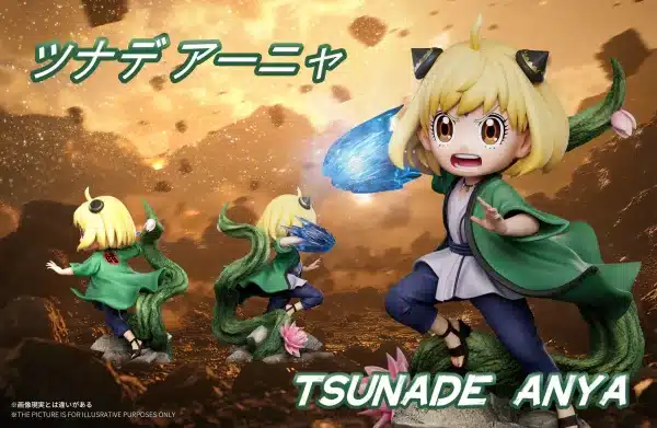 Spy x Family CR Studio Anya cos Tsunade Resin Statue 3