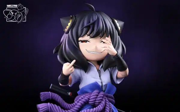 Spy x Family Chou Xiang Studio Anya Cos Uchiha Sasuke Resin Statue 3