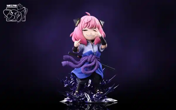 Spy x Family Chou Xiang Studio Anya Cos Uchiha Sasuke Resin Statue 6