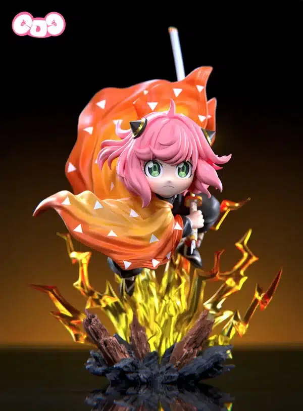 Spy x Family GJJ Studio Anya Cos Zenitsu Agatsuma Resin Statue 1