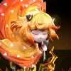 Spy x Family GJJ Studio Anya Cos Zenitsu Agatsuma Resin Statue 3