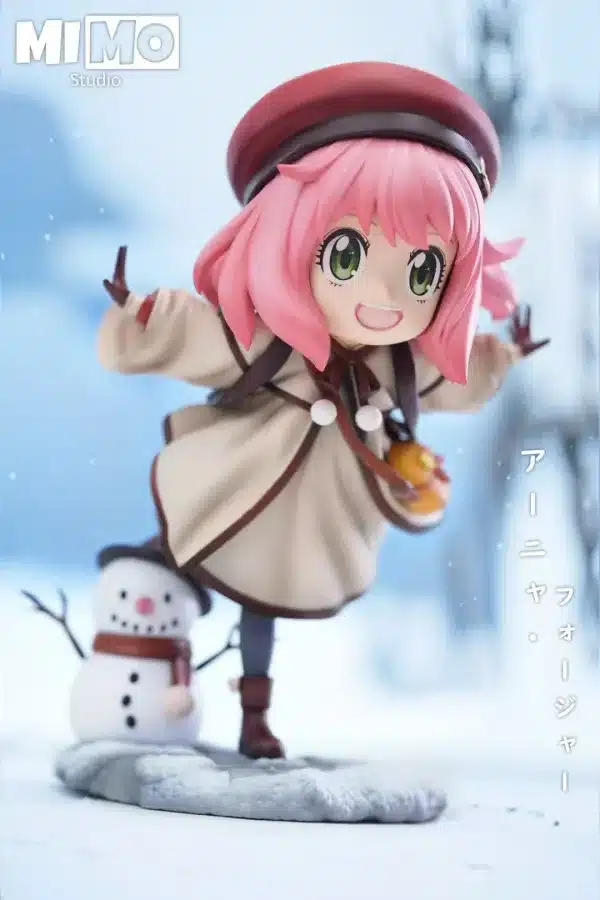 Spy x Family Mimo Studio Anya In the snow Resin Statue 1
