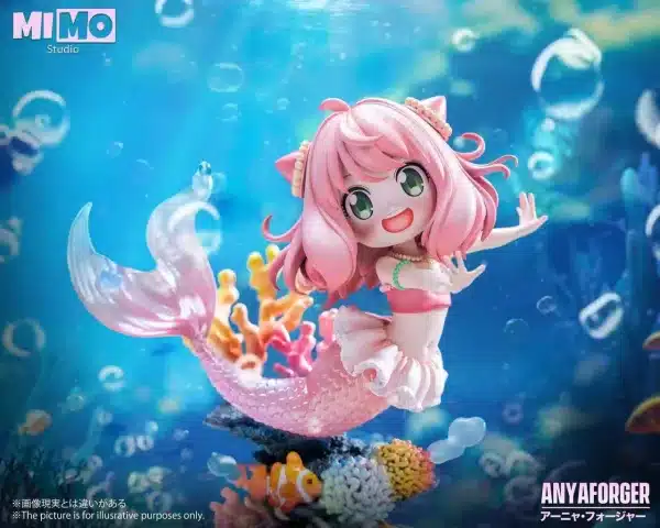 Spy x Family Mimo Studio Mermaid Anya Forger Resin Statue 1