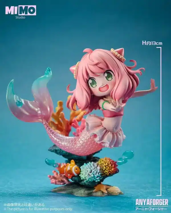 Spy x Family Mimo Studio Mermaid Anya Forger Resin Statue 2