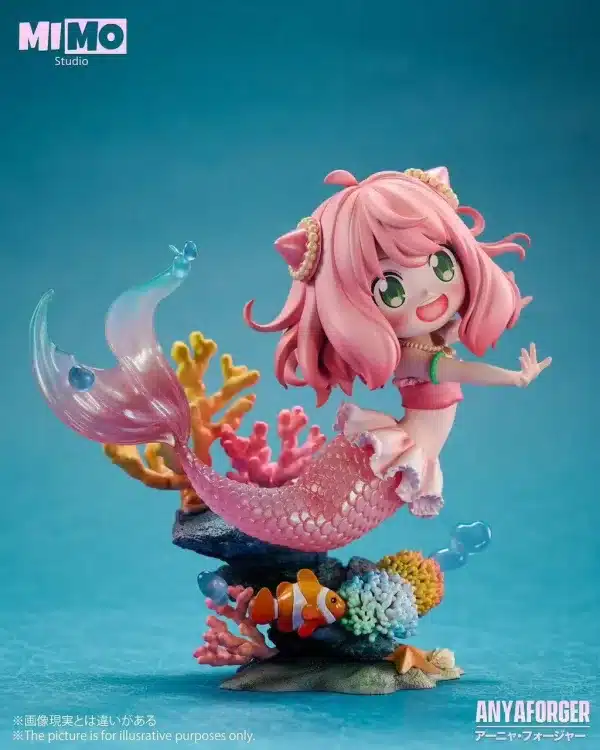 Spy x Family Mimo Studio Mermaid Anya Forger Resin Statue 3