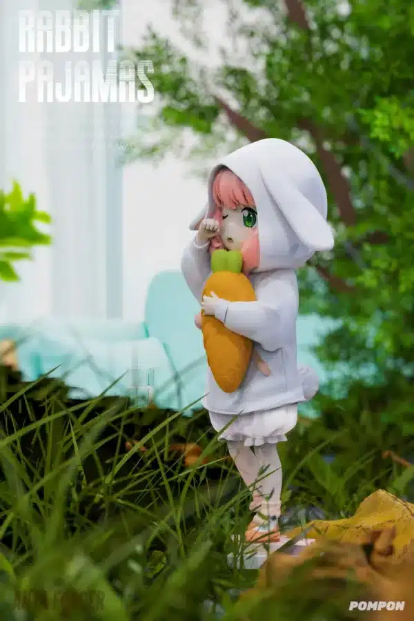 Spy x Family PomPon Studio Rabbit Pajamas Anya Resin Statue 2