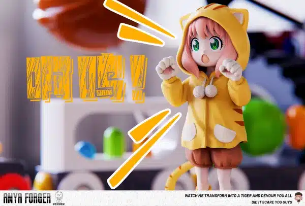 Spy x Family PomPon Studio Tiger Pajamas Anya Resin Statue 3