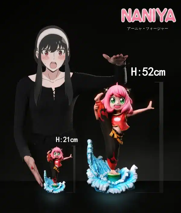 Spy x Family Super Hero Studio Anya Cos Nezha Resin Statue 0