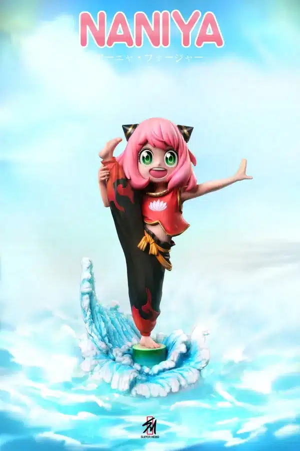 Spy x Family Super Hero Studio Anya Cos Nezha Resin Statue 1