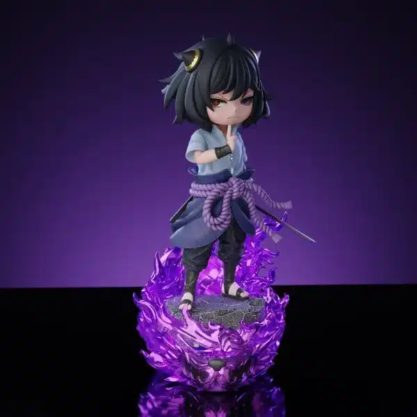 Spy x Family ZH Studio Anya Cos Uchiha Sasuke Resin Statue 2