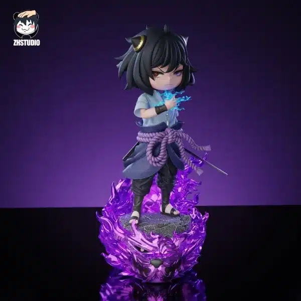 Spy x Family ZH Studio Anya Cos Uchiha Sasuke Resin Statue 3