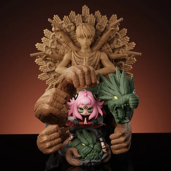 Spy x Family ZH Studio Anya Forger Cos Hashirama Senju Resin Statue 1