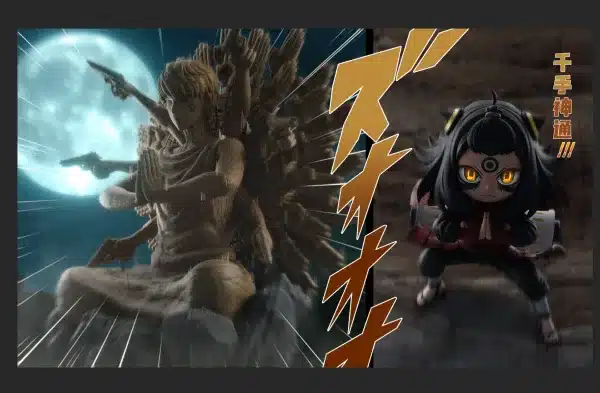 Spy x Family ZH Studio Anya Forger Cos Hashirama Senju Resin Statue 4